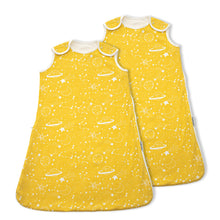 Load image into Gallery viewer, Baby Sleeping Bags - Constellations, Yellow