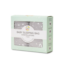 Load image into Gallery viewer, Baby Sleeping Bags - Constellations, Grey
