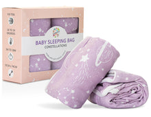 Load image into Gallery viewer, Baby Sleeping Bags - Constellations, Lilac