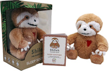 Load image into Gallery viewer, Shiloh The Sleepy Sloth – Baby Sleep Aid
