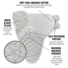 Load image into Gallery viewer, Baby Swaddle Wraps - Water Earth Wind and Fire