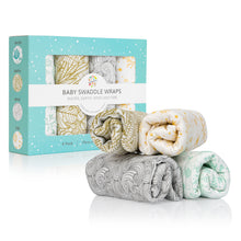 Load image into Gallery viewer, Baby Swaddle Wraps - Water Earth Wind and Fire