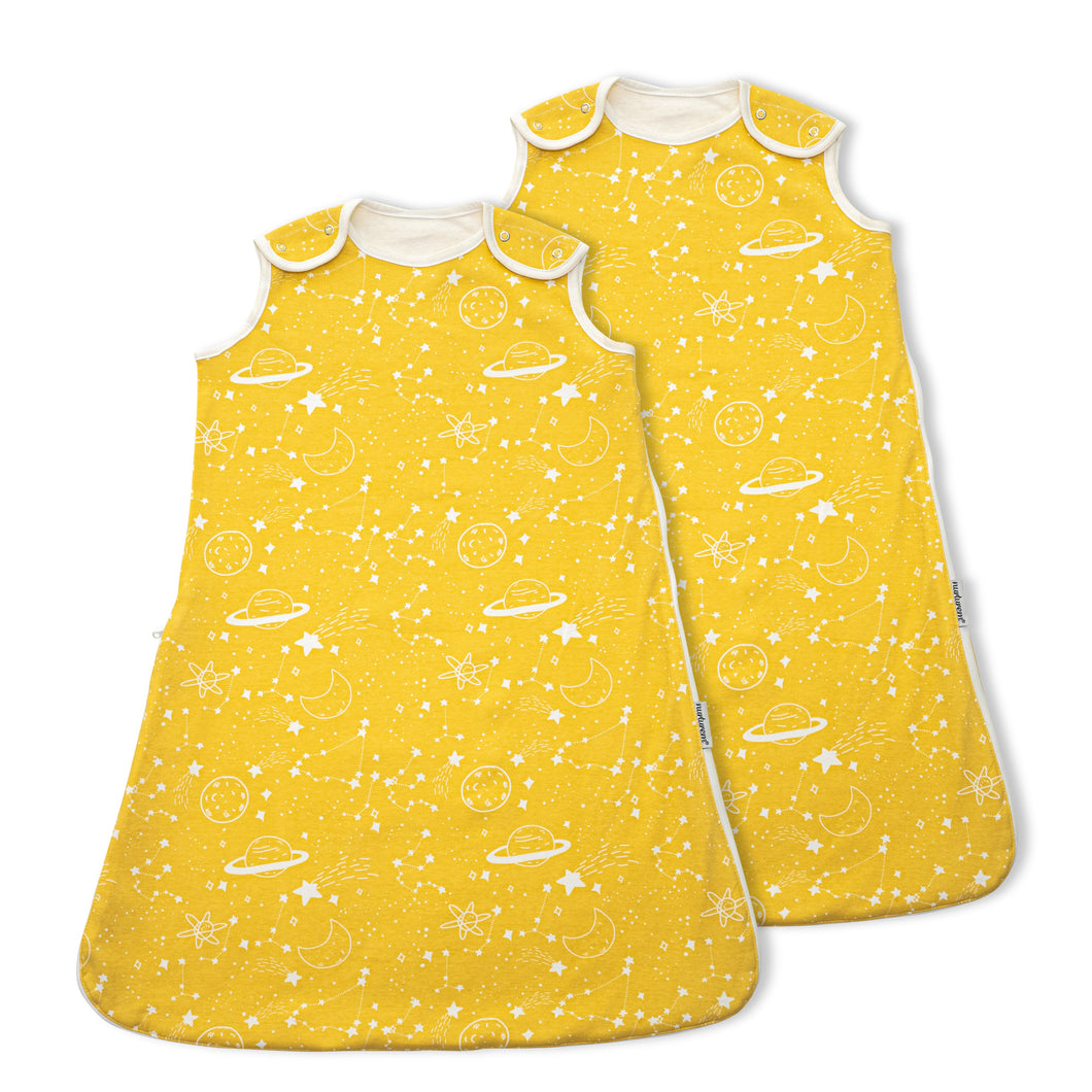 Baby Sleeping Bags - Constellations, Yellow